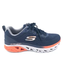 'Skechers' Men's Glide-Step Sport New Appeal - Navy / Orange