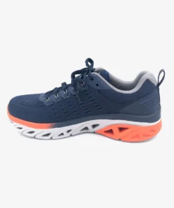 'Skechers' Men's Glide-Step Sport New Appeal - Navy / Orange