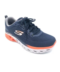 'Skechers' Men's Glide-Step Sport New Appeal - Navy / Orange