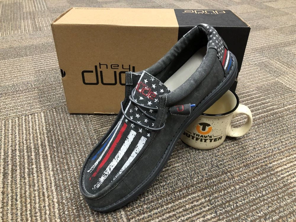 'Hey Dude' Men's Wally - Midnight Flag 3 'Hey Dude' Men's Wally - Midnight Flag