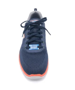 'Skechers' Men's Glide-Step Sport New Appeal - Navy / Orange (Wide)