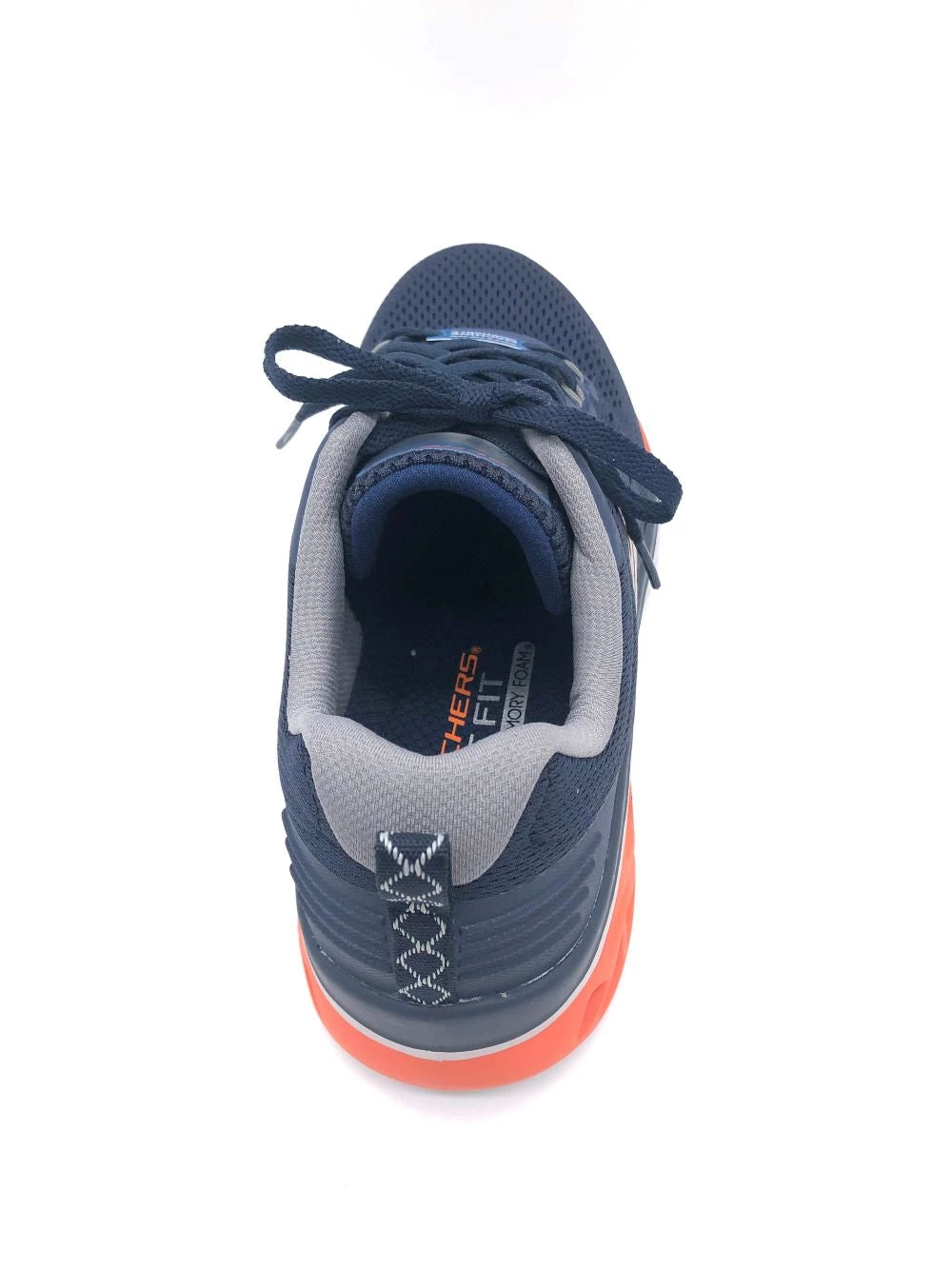 'Skechers' Men's Glide-Step Sport New Appeal - Navy / Orange (Wide) 6 'Skechers' Men's Glide-Step Sport New Appeal - Navy / Orange (Wide)
