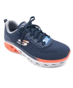 'Skechers' Men's Glide-Step Sport New Appeal - Navy / Orange (Wide) 12 'Skechers' Men's Glide-Step Sport New Appeal - Navy / Orange (Wide)