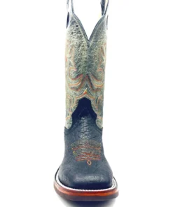 'Hondo' Men's 14" Bullhide Square Toe - Black