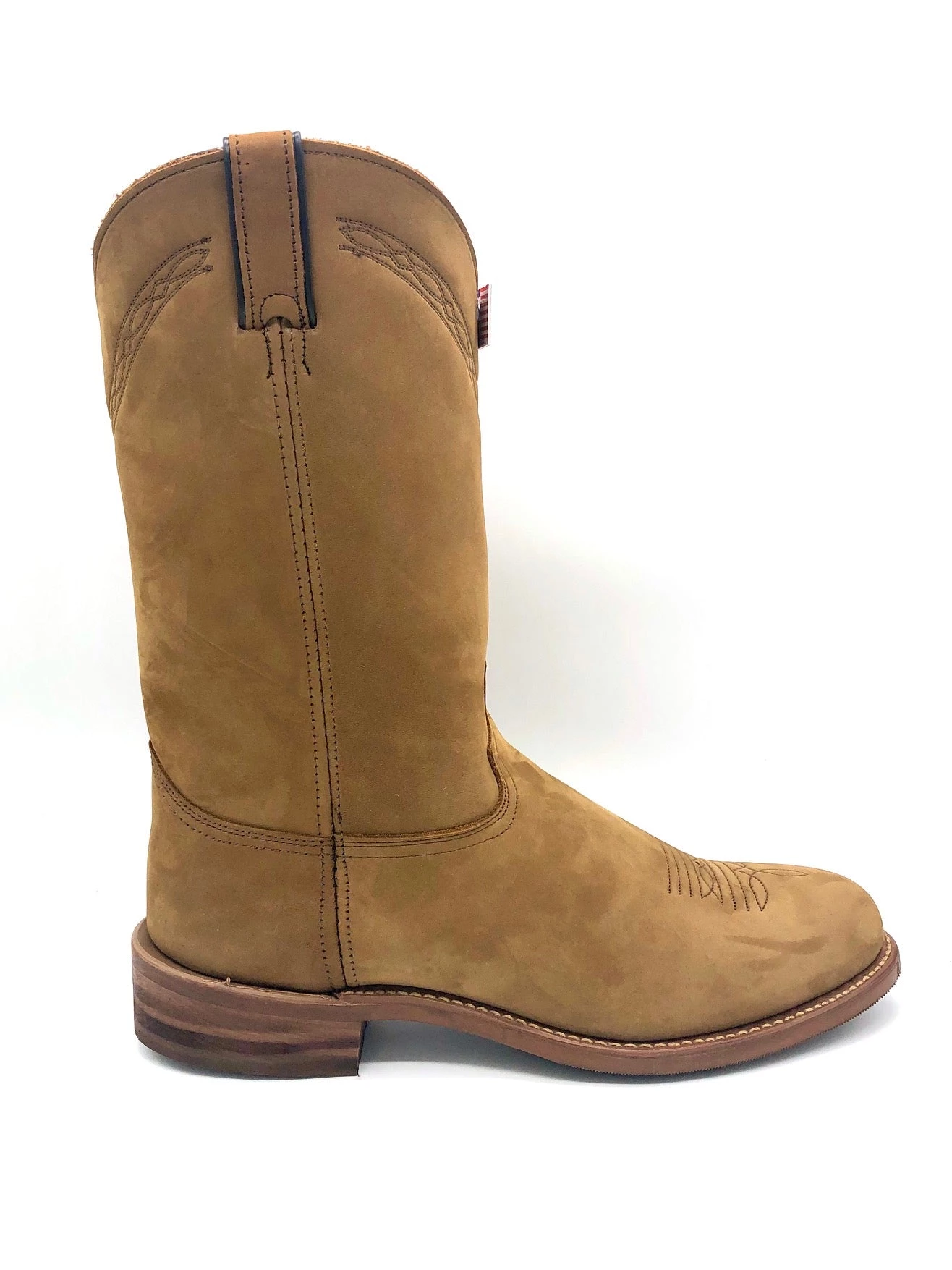 Abilene Boot Co. 'Abilene' Men's 12" Cowhide Western Round Toe - Brown 3 Abilene Boot Co. 'Abilene' Men's 12" Cowhide Western Round Toe - Brown