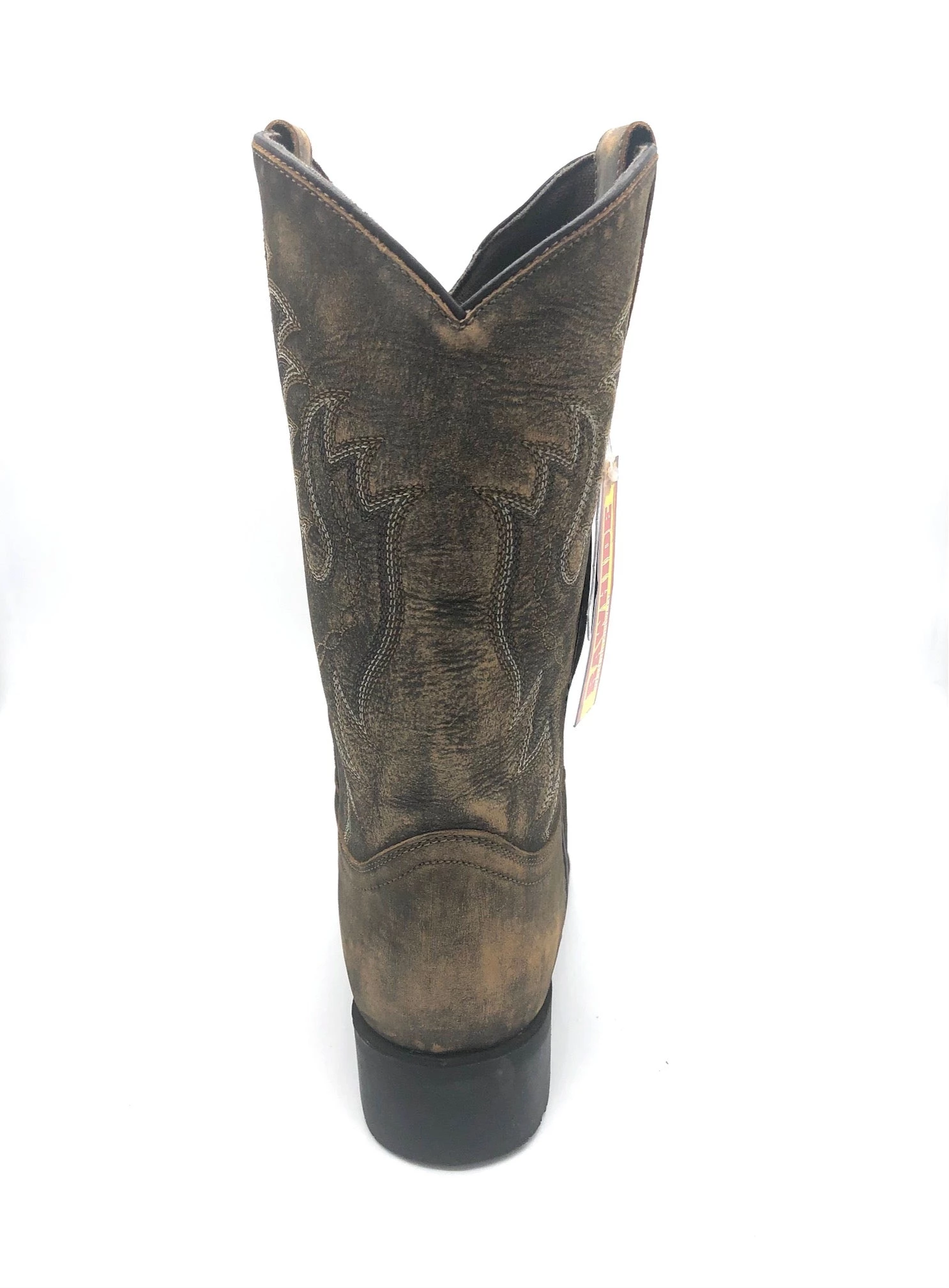 Abilene Boot Co. 'Abilene' Men's 13" Rawhide Western Square Toe - Brown 5 Abilene Boot Co. 'Abilene' Men's 13" Rawhide Western Square Toe - Brown
