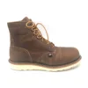Abilene Boot Co. 'Silverado' Men's 6" Lumberjack Wedge Sole EH SR Steel Toe - Tan / Brown