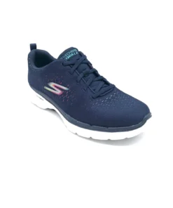 'Skechers' Women's GOwalk 6 Vibrant Energy - Navy / Multi