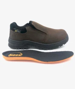 Hoss Boot Company 'Hoss Boots' Men's XRD Met Guard EH Slip On Comp Toe - Brown