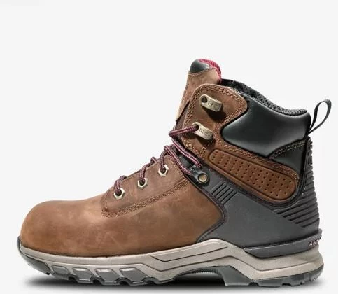 'Timberland Pro' Women's 6" Hypercharge EH WP Comp Toe - Brown / Black 8 'Timberland Pro' Women's 6" Hypercharge EH WP Comp Toe - Brown / Black