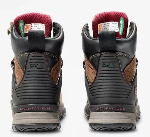 'Timberland Pro' Women's 6" Hypercharge EH WP Comp Toe - Brown / Black 7 'Timberland Pro' Women's 6" Hypercharge EH WP Comp Toe - Brown / Black