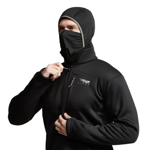 SITKA WEAR AND EQUIPMENT 'Sitka' Men's Gradient Hoody - Everyday: Sitka Black 3 SITKA WEAR AND EQUIPMENT 'Sitka' Men's Gradient Hoody - Everyday: Sitka Black