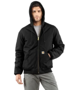 'Carhartt' Men's Extremes® Arctic Active Quilt Lined Jacket - Black