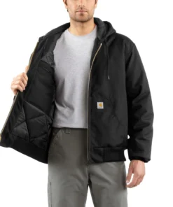 'Carhartt' Men's Extremes® Arctic Active Quilt Lined Jacket - Black