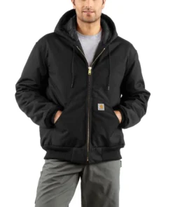 'Carhartt' Men's Extremes® Arctic Active Quilt Lined Jacket - Black