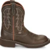 Justin Brands 'Justin' Women's 8" Lyla Western Round Toe - Brown 1 Justin Brands 'Justin' Women's 8" Lyla Western Round Toe - Brown
