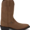 Justin Brands 'Justin' Men's 12" Butch Farm & Ranch Western Round Toe - Tan