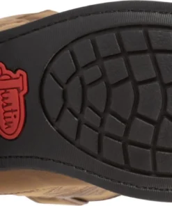 Justin Brands 'Justin' Men's 12" Butch Farm & Ranch Western Round Toe - Tan