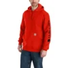 'Carhartt' Men's Midweight Logo Hoodie - Currant Heather