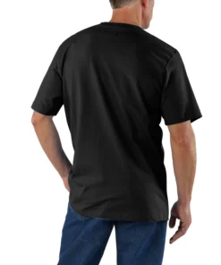 'Carhartt' Men's Workwear Heavyweight Pocket T-Shirt - Black