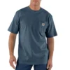 'Carhartt' Men's Workwear Heavyweight Pocket T-Shirt - Bluestone 2 'Carhartt' Men's Workwear Heavyweight Pocket T-Shirt - Bluestone