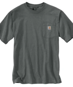 'Carhartt' Men's Workwear Heavyweight Pocket T-Shirt - Elm Heather