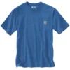 'Carhartt' Men's Workwear Pocket T-Shirt - Light Cobalt Heather