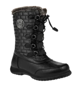 'Totes' Women's Lizzie Insulated WP Boot - Black