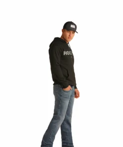 Panhandle Slim 'Hooey' Men's Revolver Slim Fit Straight Bootcut - Medium Vintage Wash