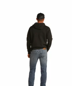 Panhandle Slim 'Hooey' Men's Revolver Slim Fit Straight Bootcut - Medium Vintage Wash