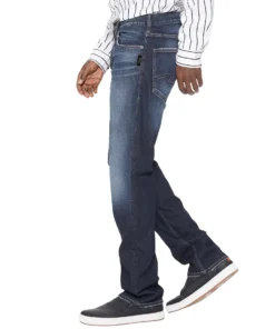 SILVER JEANS CO 'Silver Jeans' Men's Grayson Easy Fit Straight Leg - Indigo