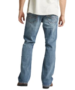 SILVER JEANS CO 'Silver Jeans' Men's Craig Bootcut - Medium Wash Indigo