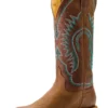 Anderson Bean 'Macie Bean' Women's 13" The Perfect Tan Western Square Toe - Pecan Barking Iron