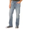 SILVER JEANS CO 'Silver' Men's Relaxed Fit Straight Leg - Light Wash 2 SILVER JEANS CO 'Silver' Men's Relaxed Fit Straight Leg - Light Wash