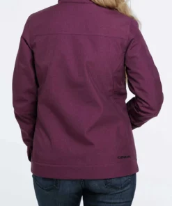 'Cinch' Women's Concealed Carry Bonded Jacket - Purple