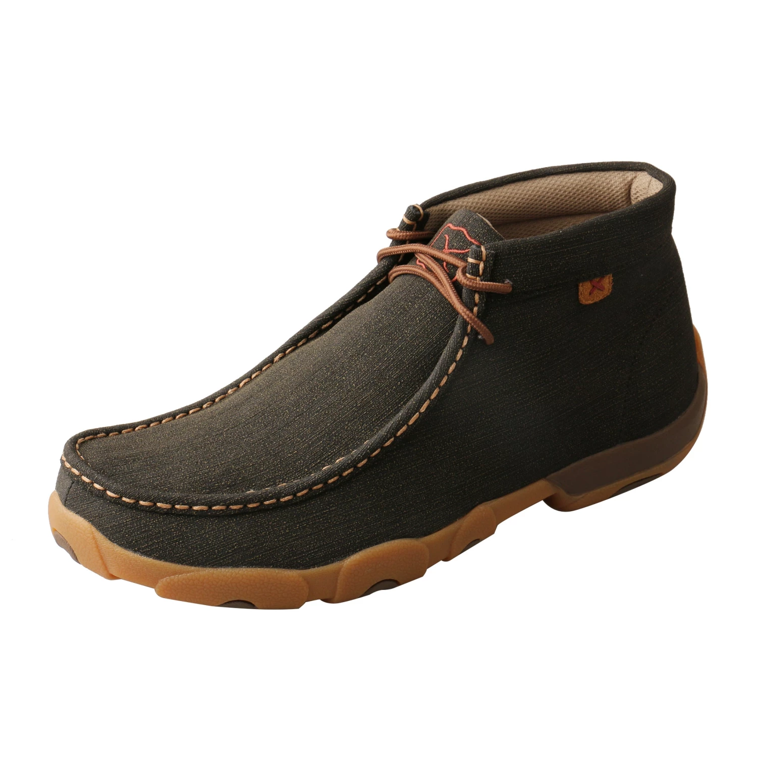 Twisted X Boots 'Twisted X' Men's Chukka Driving Moc - Brown 3 Twisted X Boots 'Twisted X' Men's Chukka Driving Moc - Brown
