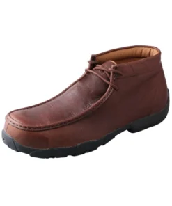 Twisted X Boots 'Twisted X' Men's Work Chukka Moc EH Comp Toe - Oiled Brown