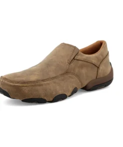Twisted X Boots'Twisted X' Men's Driving Moc Slip On - Bomber Brown