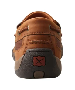 Twisted X Boots 'Twisted X' Men's Driving Moc Slip On - Oiled Saddle / Brown