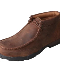 Twisted X Boots 'Twisted X' Men's Internal Metguard Driving Moccasin - Brown