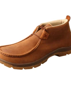 Twisted X Boots 'Twisted X' Men's Chukka Oblique Toe - Oiled Saddle