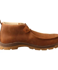 Twisted X Boots 'Twisted X' Men's Chukka Oblique Toe - Oiled Saddle