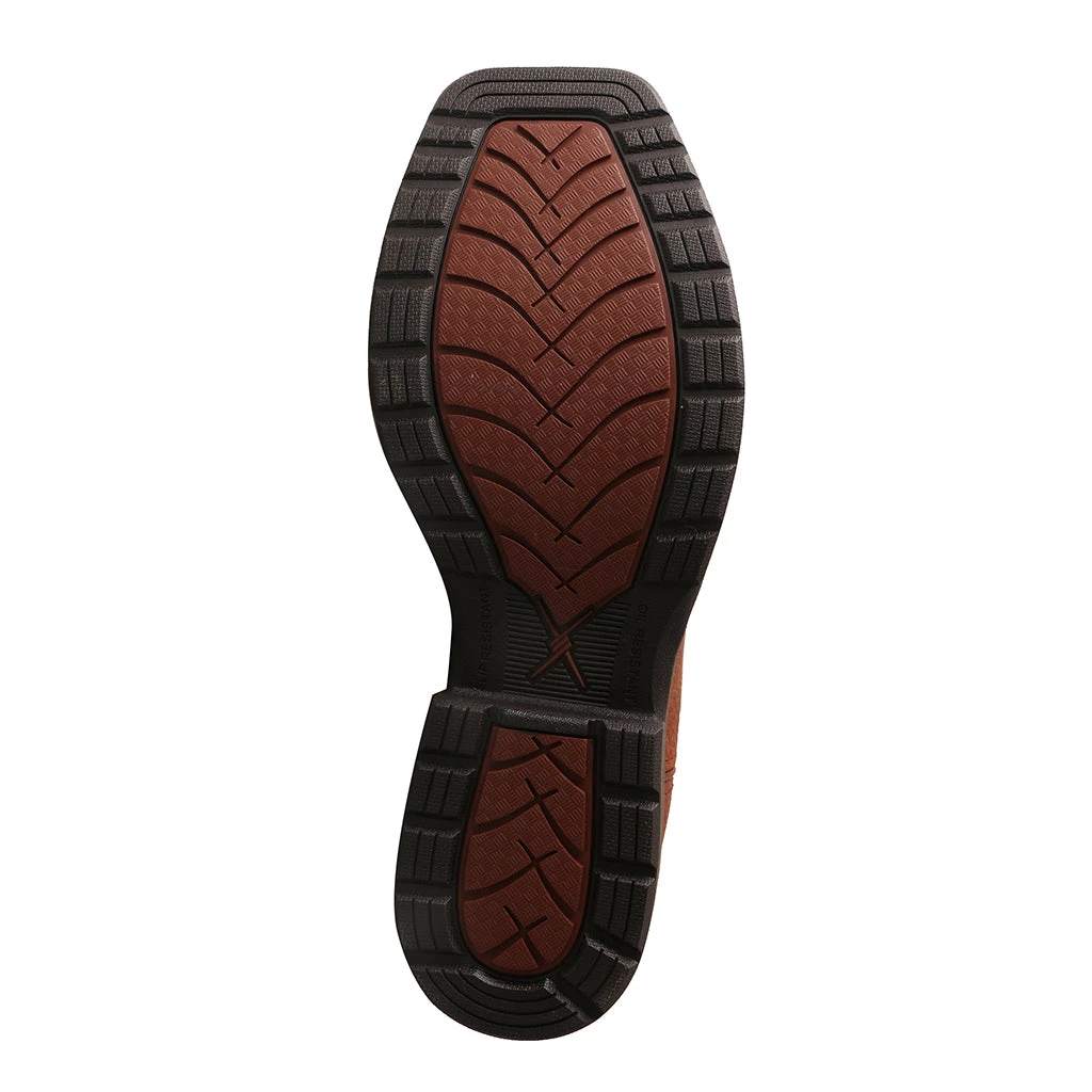 Twisted X Boots 'Twisted X' Men's 12" Lite Cowboy EH Alloy Comp Toe - Brown / Turquoise 8 Twisted X Boots 'Twisted X' Men's 12" Lite Cowboy EH Alloy Comp Toe - Brown / Turquoise