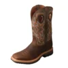 Twisted X Boots 'Twisted X' Men's 12" Lite Cowboy Western - Taupe / Bomber