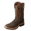 Twisted X Boots 'Twisted X' Men's Lite Cowboy Western Square Toe - Cayman Print / Bomber 1 Twisted X Boots 'Twisted X' Men's Lite Cowboy Western Square Toe - Cayman Print / Bomber