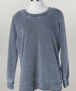 'Keren Hart' Women's Fleece Pullover - Charcoal