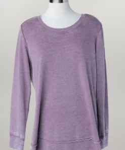 'Keren Hart' Women's Fleece Pullover - Purple