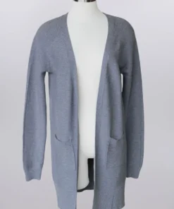 'Keren Hart' Women's Cardigan - Charcoal