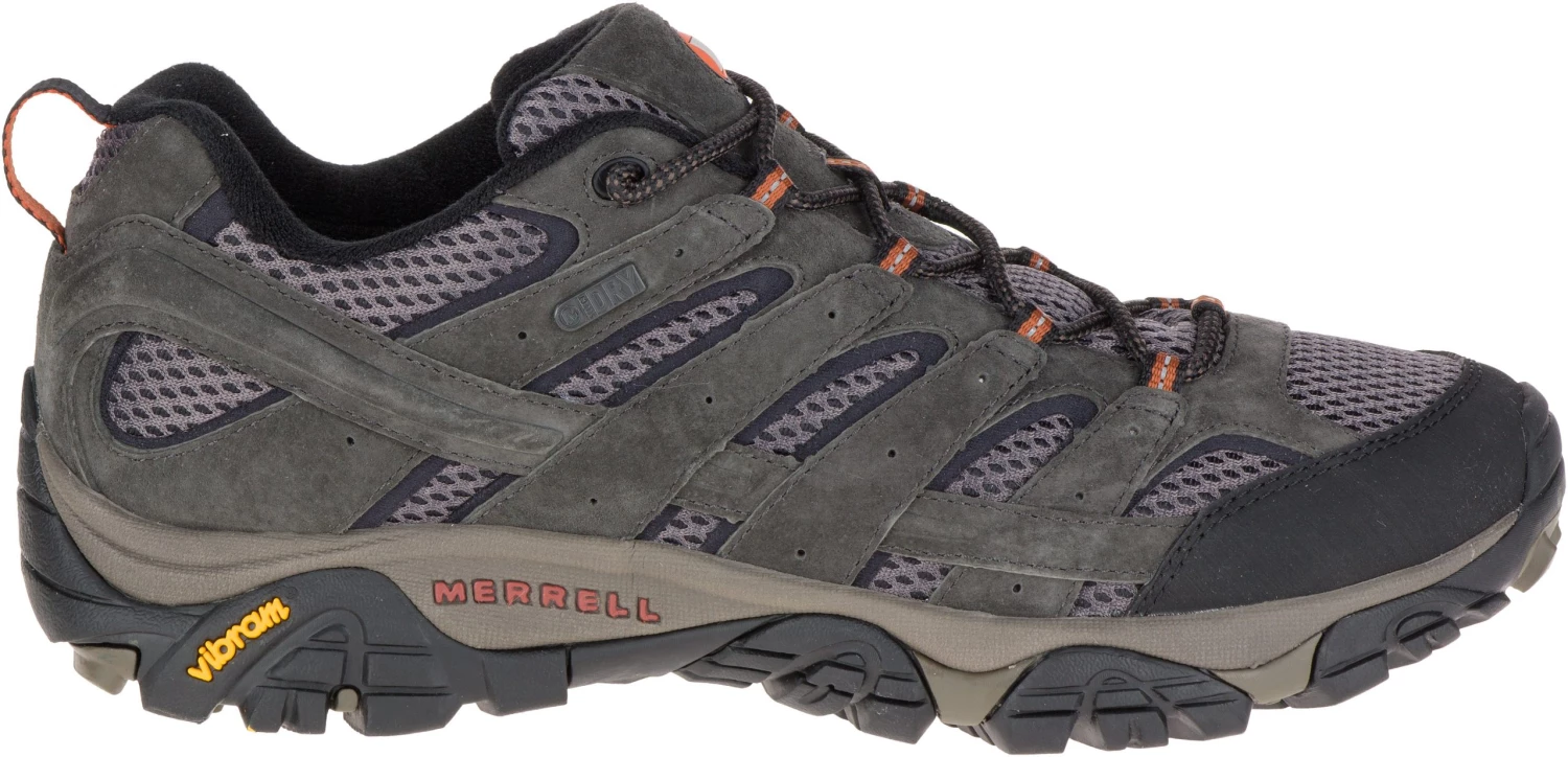 'Merrell' Men's Moab 2 WP - Olive Green / Grey 6 'Merrell' Men's Moab 2 WP - Olive Green / Grey