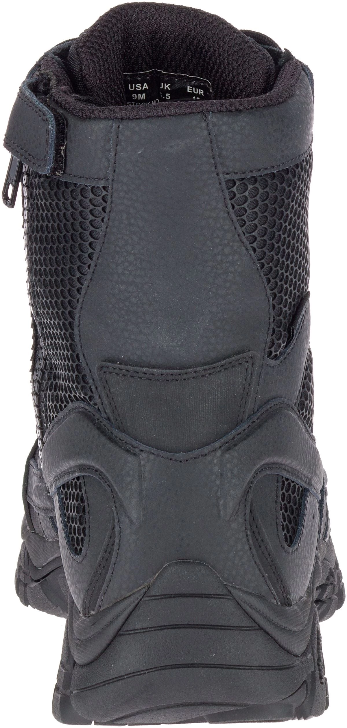 'Merrell' Unisex 8" Moab 2 Tactical WP Soft Toe - Black Men 7 'Merrell' Unisex 8" Moab 2 Tactical WP Soft Toe - Black Men